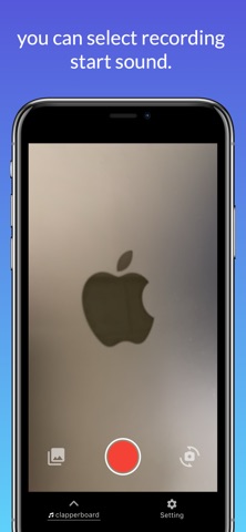 Video Camera:Recording Sounds iPhone screenshot