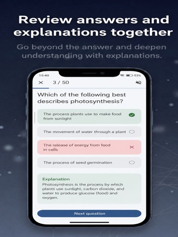 Sokqa - AI Audio Study & Quiz iPad screenshot