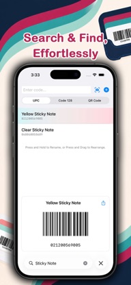 Barcode Generator & List screenshot 5