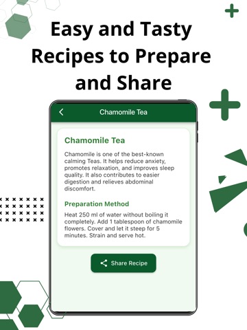 Healthy Tea Recipes & Benefits iPad screenshot