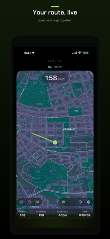 Tachys — GPS Speedometer Screenshot 4 of 5