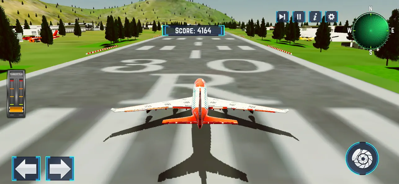 Screenshot #1 pour passager avion vol sim