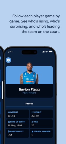 Guerri Napoli Basketball iPhone screenshot