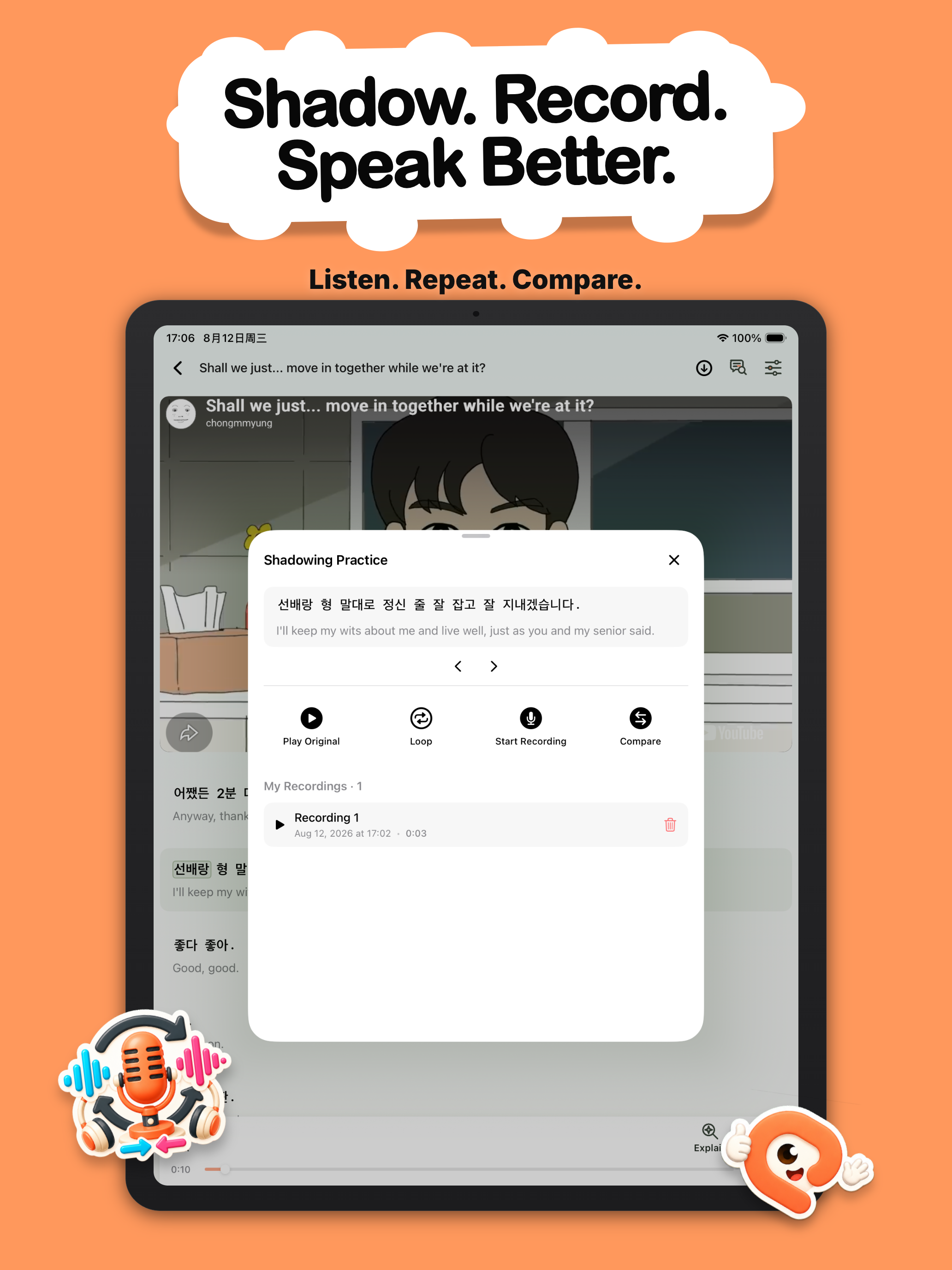 Reloop - AI Transcribe & Speak screenshot 11