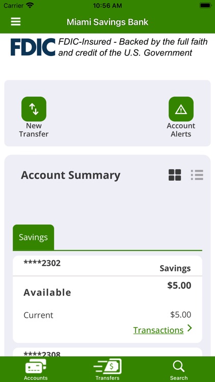 Miami Savings Bank App