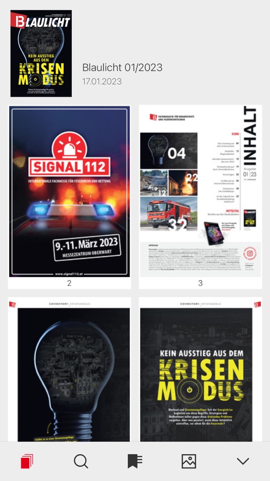 #3. Blaulicht E-Paper (iOS) Podle: Artis Media GmbH