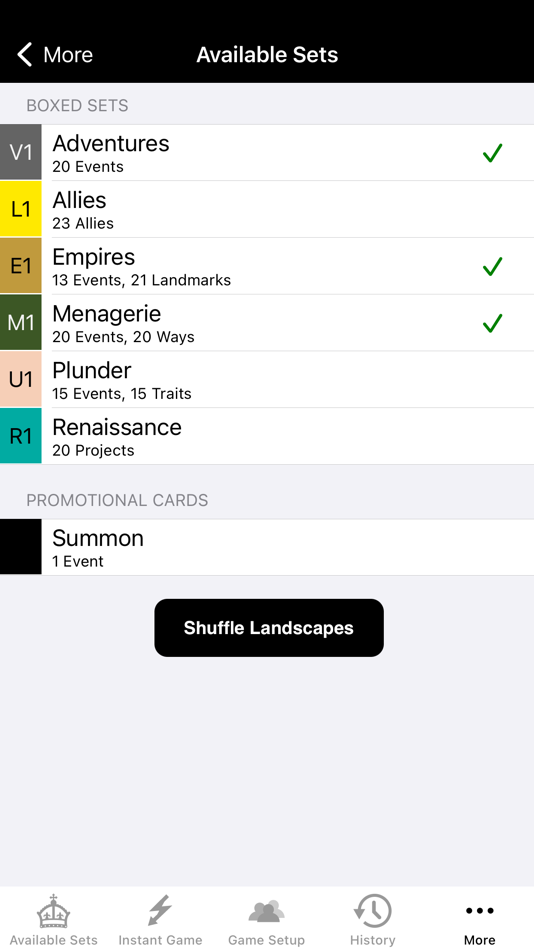 #9. Dominion Card Randomiser (iOS) 게시자: Jonathan Lord