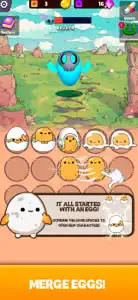 Egg Life - Merge Story screenshot #1 for iPhone