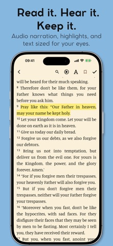 Bible Go: Audio & Offline Screenshot 5 of 8