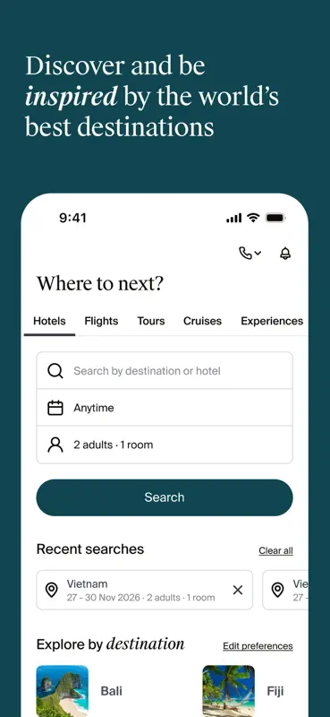 Luxury Escapes: Travel Deals screenshot 4 of 9