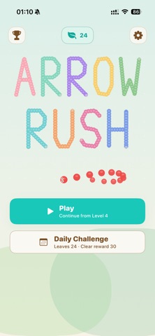 Arrow Rush: No ADS iPhone screenshot