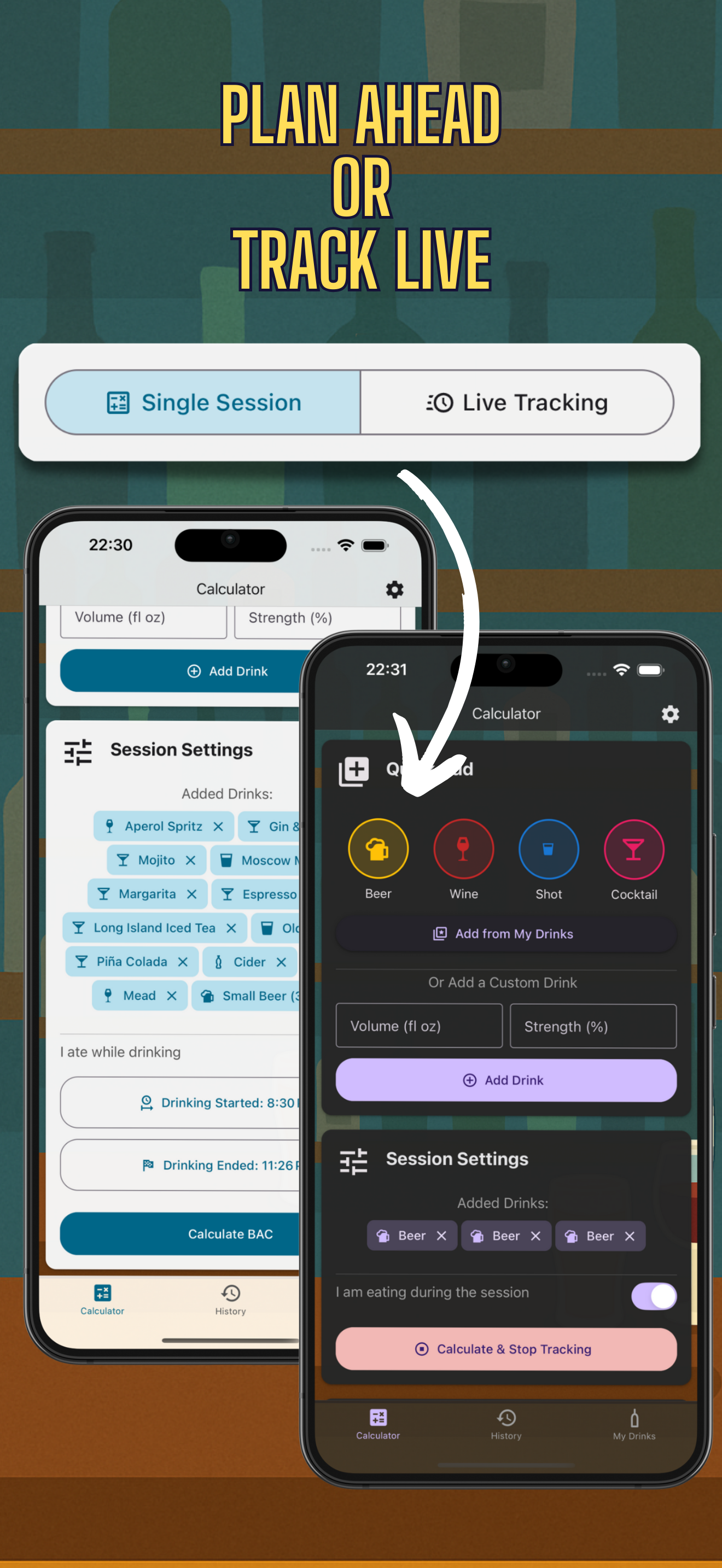 Alcohol Tracker BAC Calculator screenshot 5
