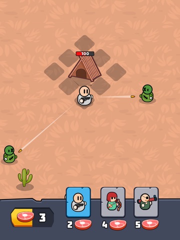 Base Defence : Zombie survival iPad screenshot