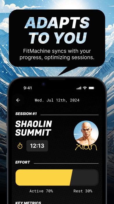 FitMachine: Legends of Fitness Screenshot