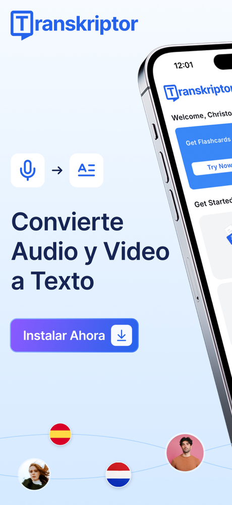 Transkriptor - Voz a Texto screenshot 1
