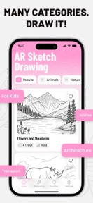Sketch Drawing: Trace App. screenshot