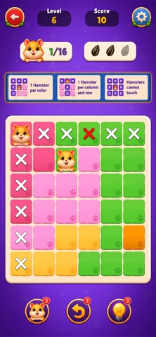 Hamsternap: Brain Logic Puzzle Screenshot 2 of 5