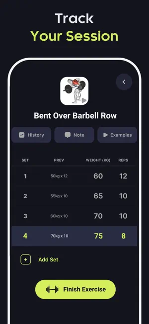 Almanac Fit: Workout Planner screenshot 4