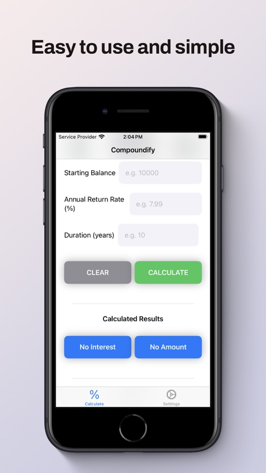 #1. Compound Interest App (iOS) 由: Polydez