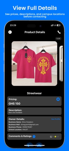 Quickspace: Campus Marketplace screenshot