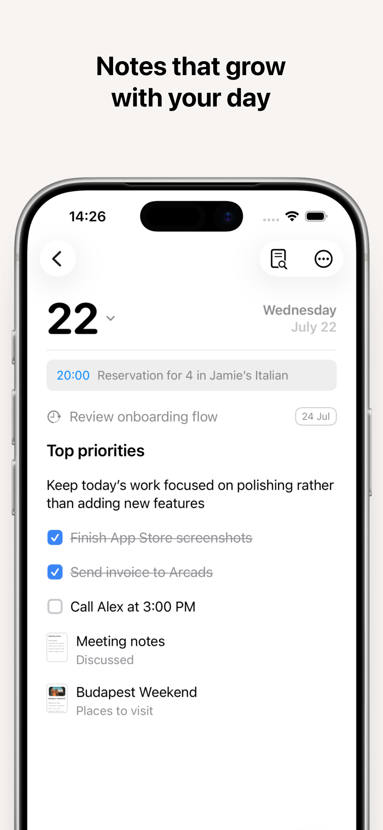 Sol: Daily Notes & Documents screenshot 2