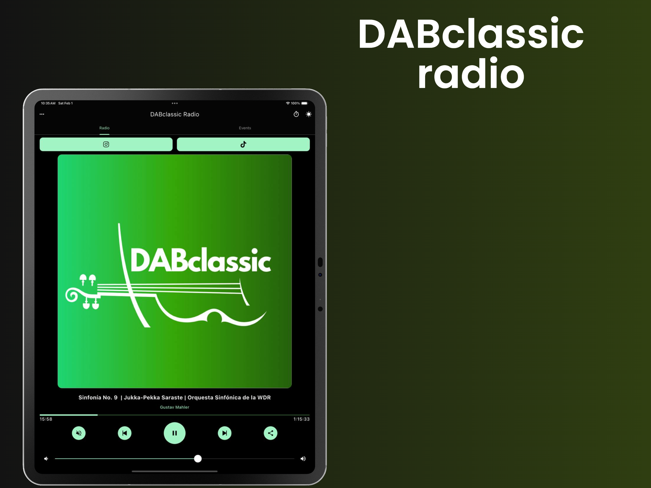 DABclassic radio