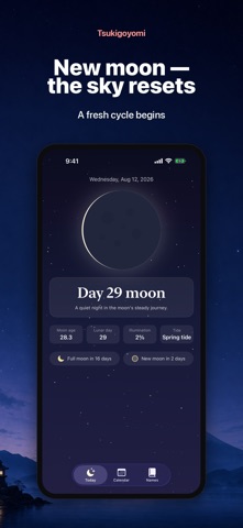 Tsukigoyomi: Moon Calendar screenshot