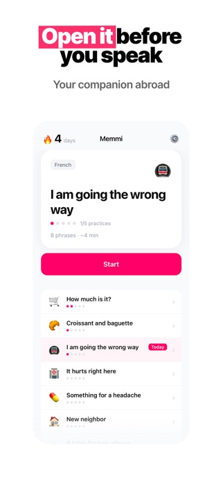 Memmi: Language Abroad Screenshot 6 of 6