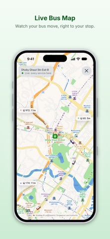 SG Bus+MRT: Live Bus Timing Screenshot 2 of 10