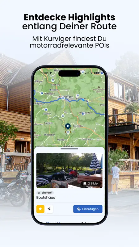 Kurviger - Motorrad Navigation screenshot 9 of 10