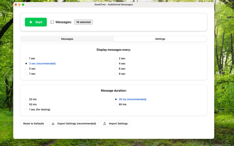 #3. SeedTree - subliminal messages (macOS) 由: Shining Software