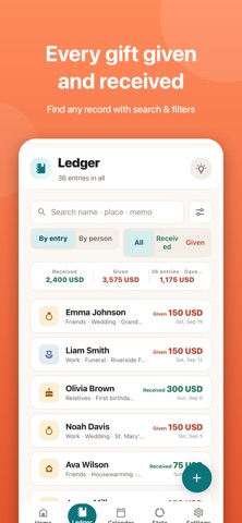 Envelope Ledger: Gift Money screenshot 2