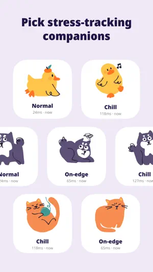 Furry: stress monitor watch screenshot 4