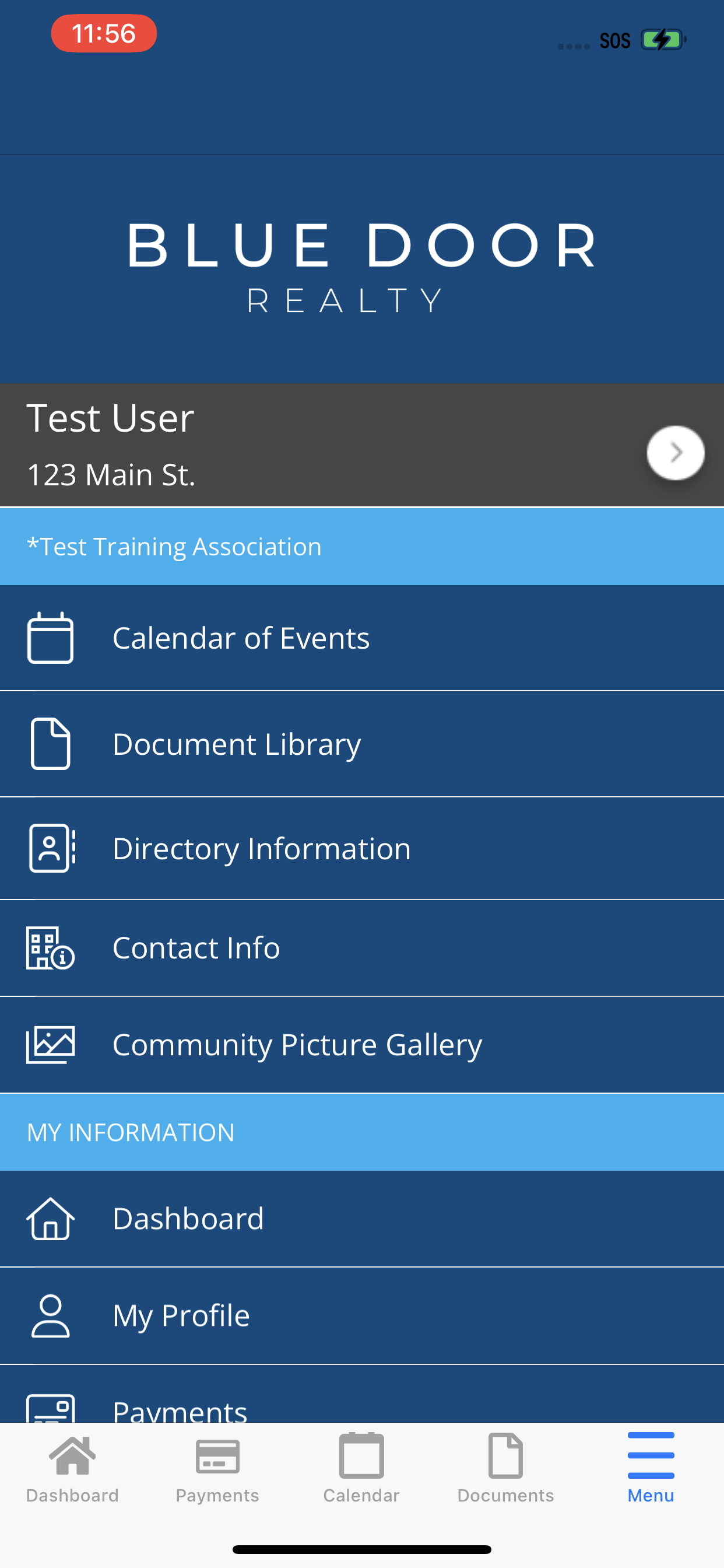 Blue Door HOA Portal