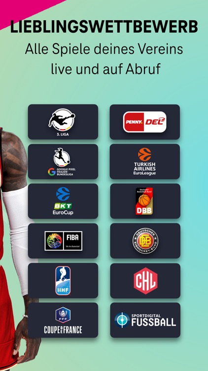 MagentaSport - Dein Live-Sport screenshot-3