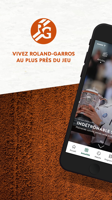 Screenshot #1 pour Roland-Garros Officiel