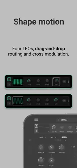 GRFX - Granular Effects iPhone Ekran Görüntüsü 2