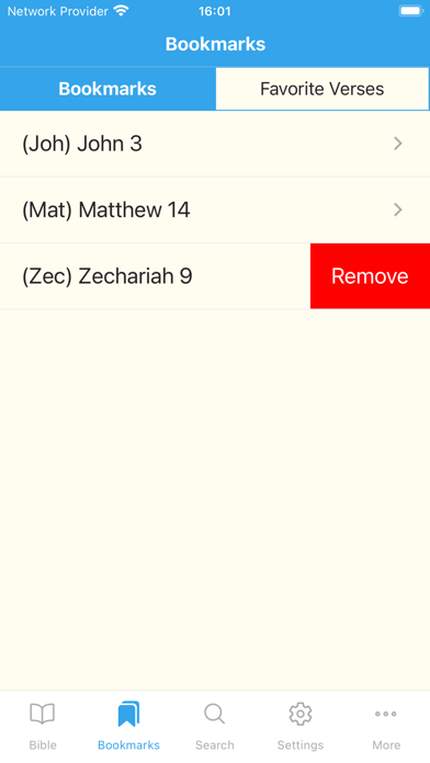 KJV-Bible Screenshot