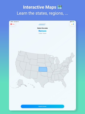 Capitalia World Capital Trivia iPad screenshot