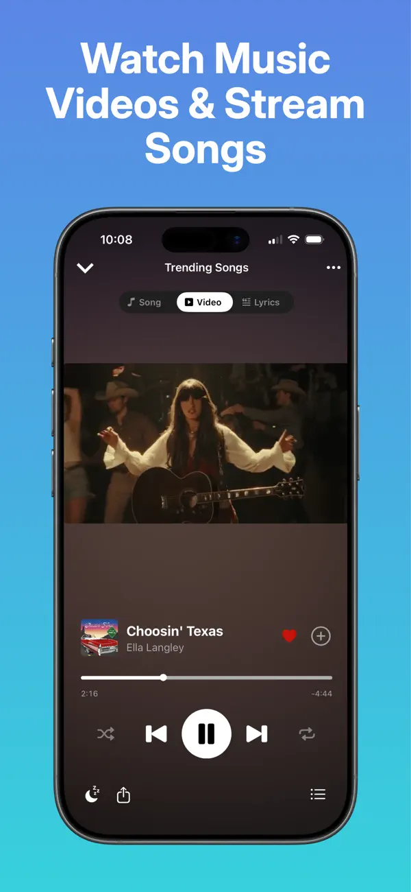 Screenshot #2 pour Trending Music Player