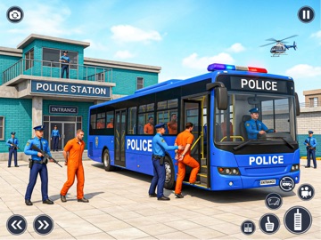 Police Bus Simulator Game 2026 iPad screenshot