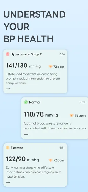 Finger Blood Pressure: BP Mate screenshot 4
