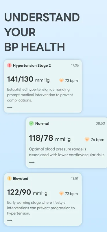Finger Blood Pressure: BP Mate screenshot 4 of 8