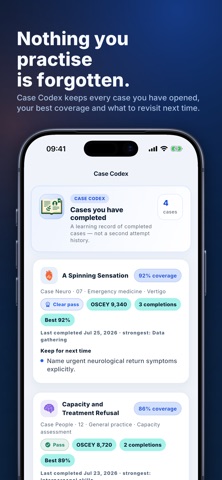 OSCEY: AI OSCE Prep & Practice iPhone screenshot