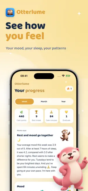 Otterlume: Calm & Self Care screenshot 3