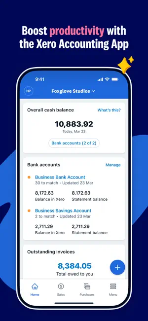 Xero Accounting for business screenshot 1