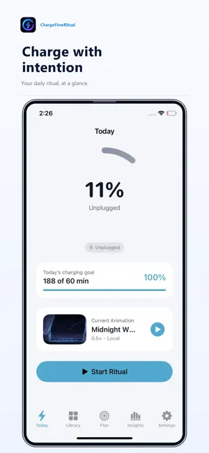 ChargeFlowRitual screenshot 1