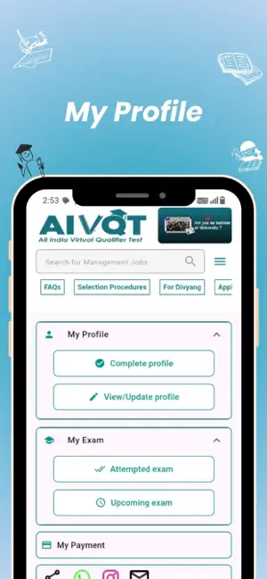 AIVQT All India Qualifier Test screenshot 3