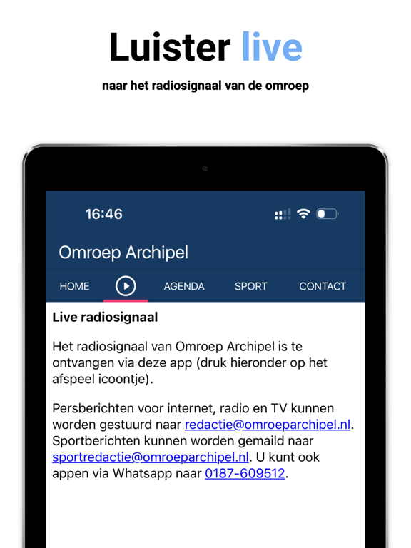 Screenshot #5 pour Omroep Archipel App
