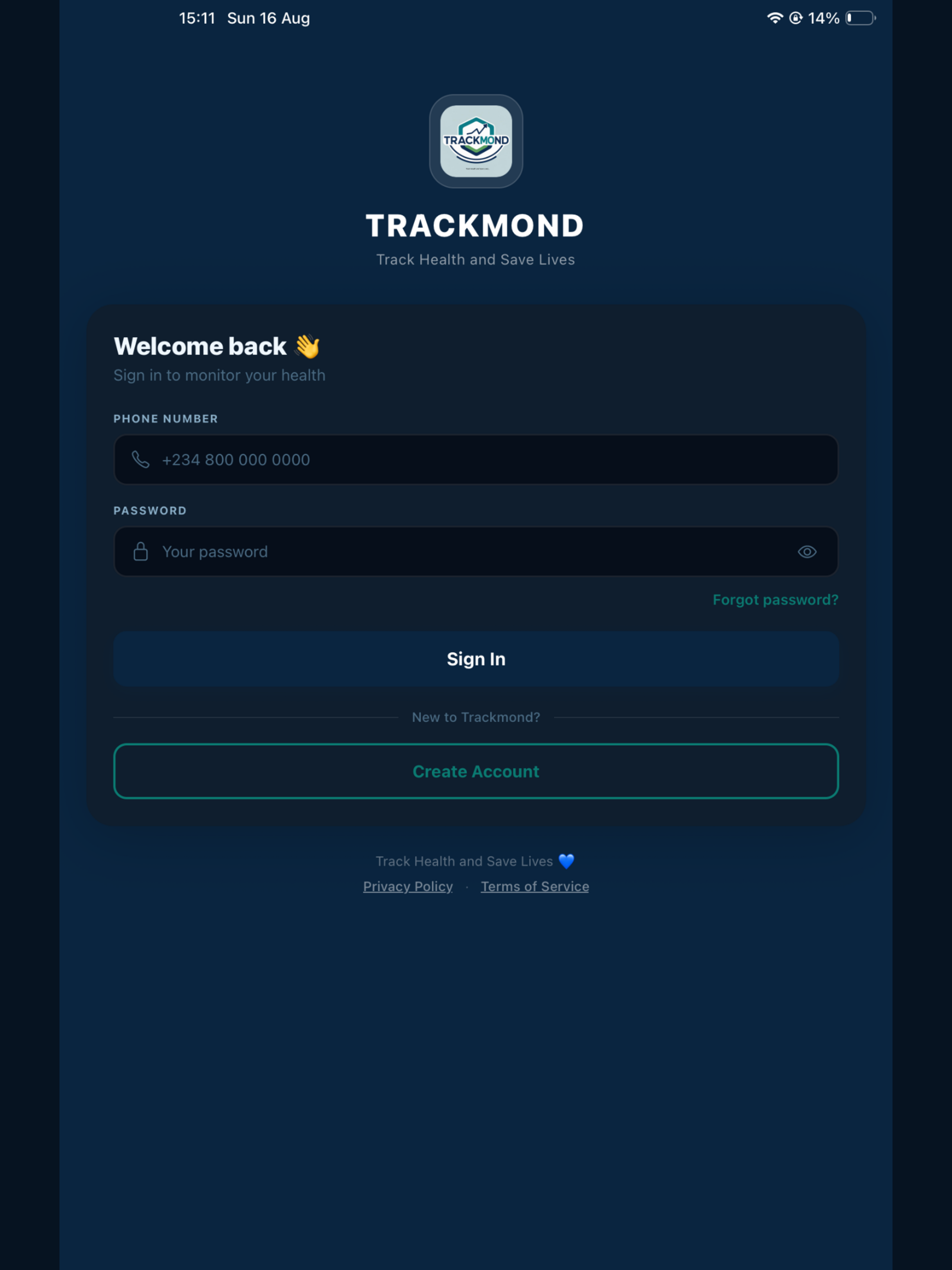 Trackmond screenshot 11
